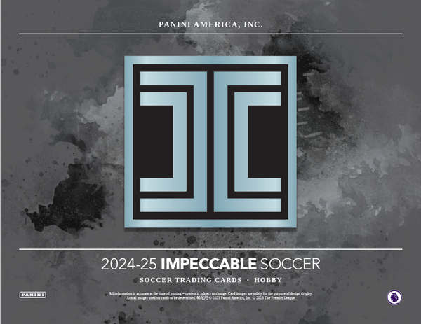 2024-25 Panini Impeccable Soccer Hobby 3-Box Case