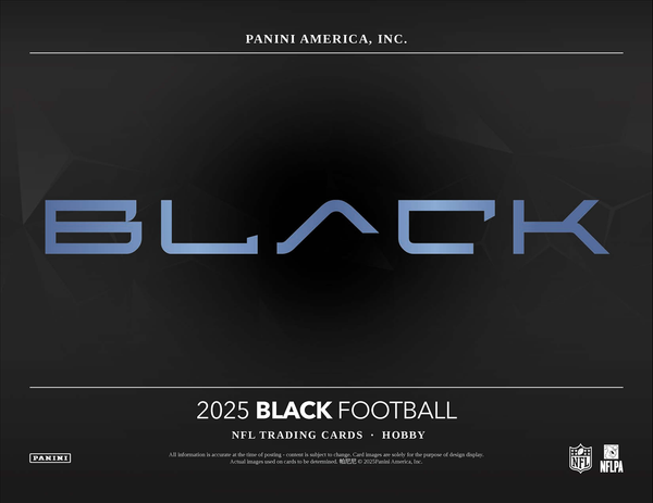 2025 Panini Black Football Hobby Box