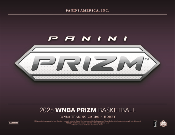 2025 Panini Prizm WNBA Basketball Hobby 12-Box Case