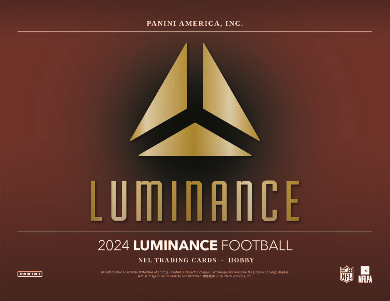 2024 Panini Luminance Football Hobby Box