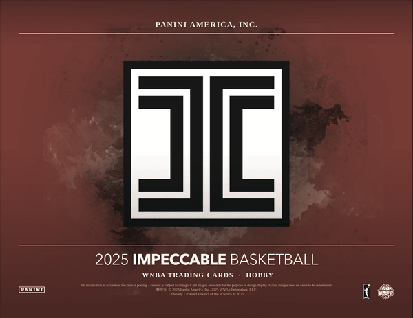 2025 Panini Impeccable WNBA Basketball Hobby 3-Box Case