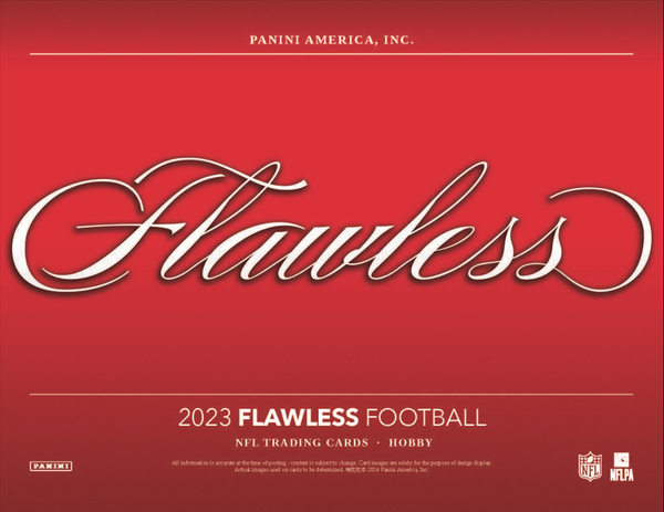 2023 Panini Flawless Football 2-Box Case