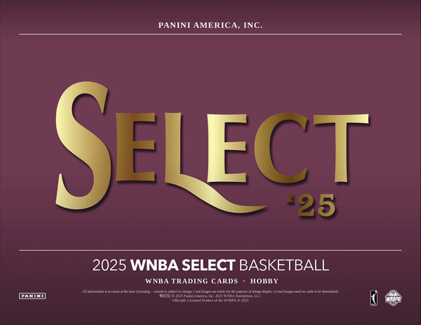 2025 Panini Select WNBA Basketball Hobby Box