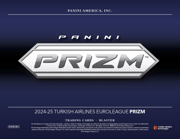 2024-25 Panini Prizm Euroleague Basketball Blaster 20-Box Case