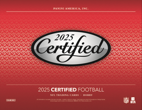 2025 Panini Certified Football Hobby Box