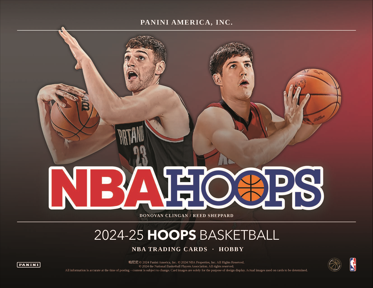 2024-25 Panini Hoops Basketball Hobby Box