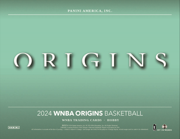 2024 Panini Origins WNBA Hobby Box