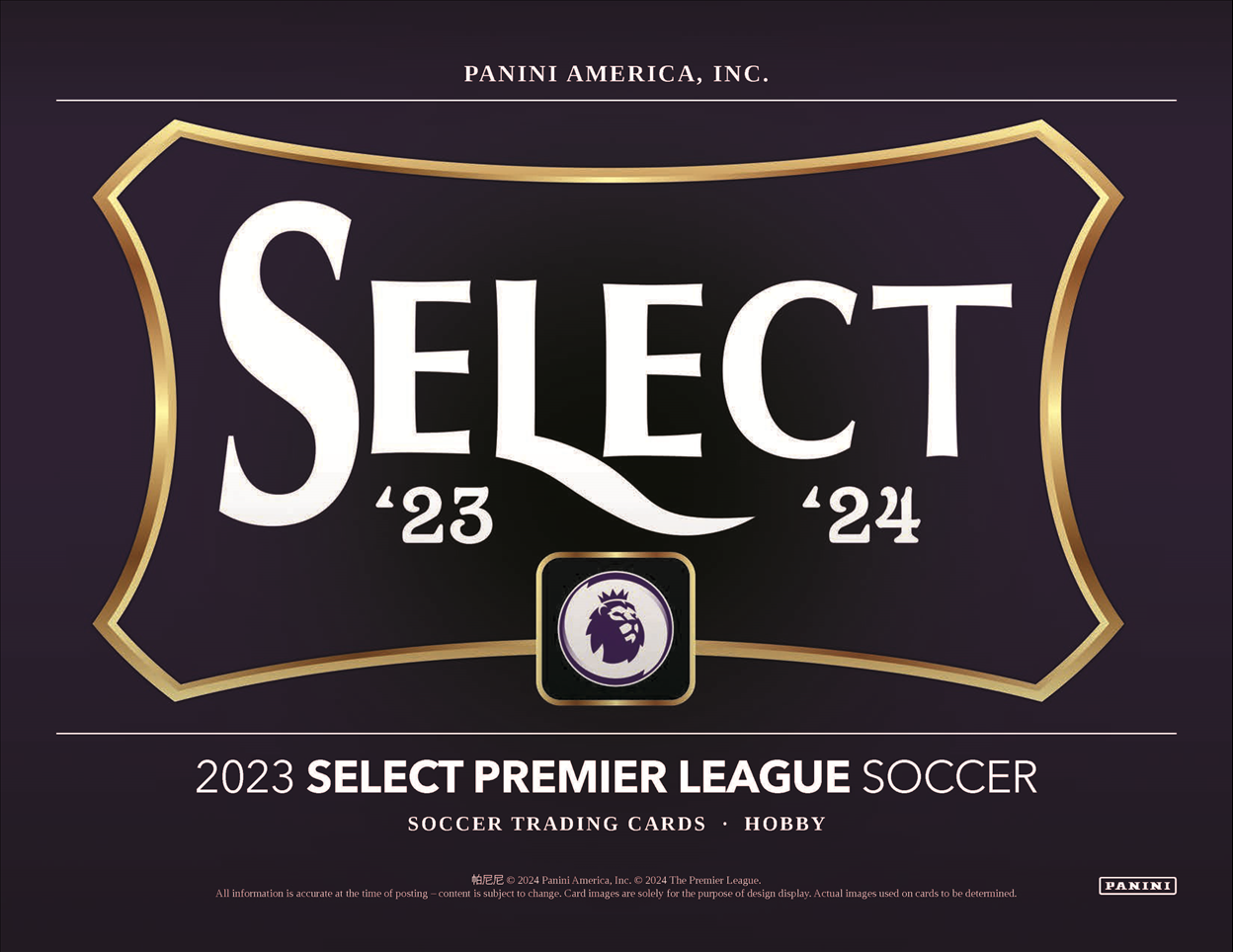 2023/24 Panini Select English Premier League Soccer Hobby Box