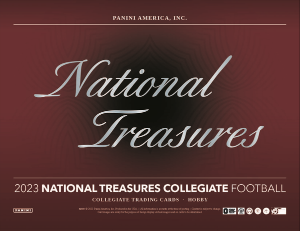 2023 Panini National Treasures Collegiate Football Hobby 4-Box Case