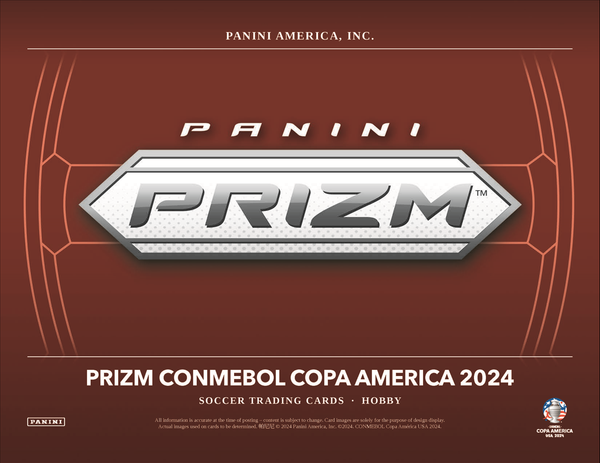 2023/24 Panini Prizm Copa America Soccer Hobby Box