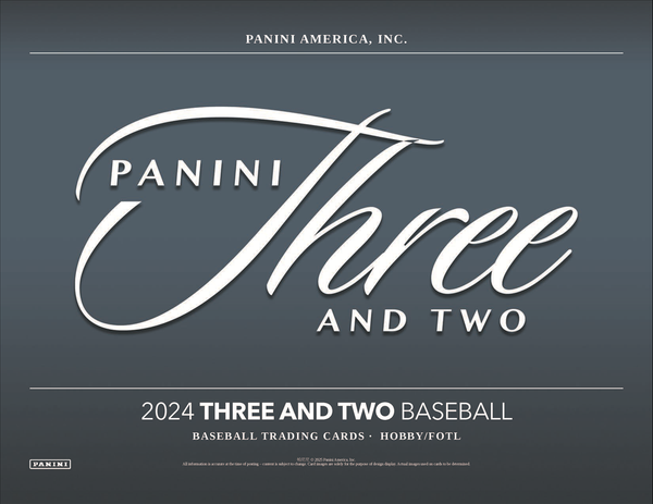 2024 Panini Three and Two Baseball Hobby 10-Box Case