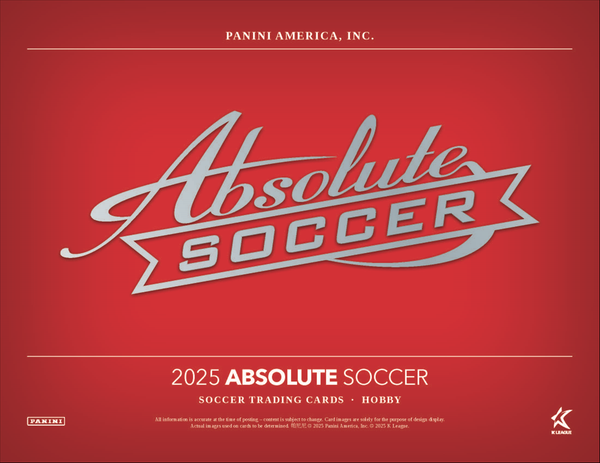 2025 Panini Absolute K-League Soccer Hobby 12-Box Case