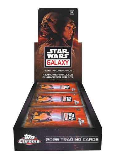2025 Topps Chrome Galaxy Star Wars Hobby Box