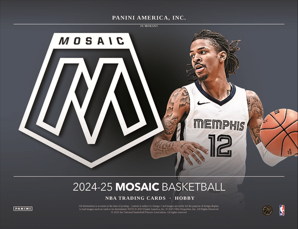 2024-25 Panini Mosaic Basketball Hobby 12-Box Case