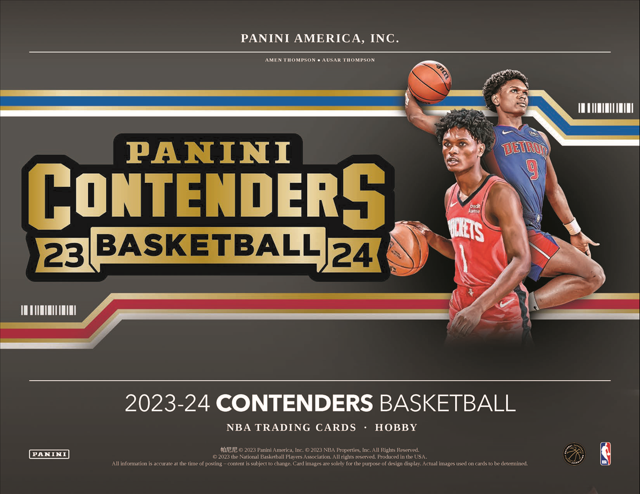 2023-24 Panini Contenders Basketball Hobby Box