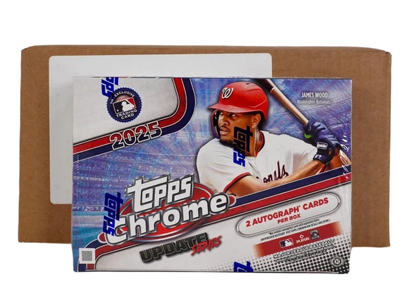 2025 Topps Chrome Update Series Breaker Delight 6-Box Case