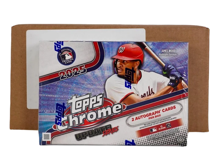 2025 Topps Chrome Update Series Breaker Delight 6-Box Case